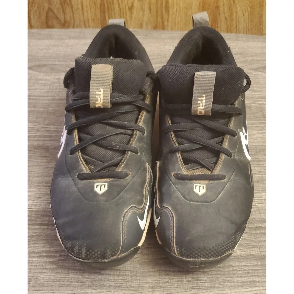 Nike‎ Force Trout 9 Keystone Cleat Shoes Youth Size 3.5 Black